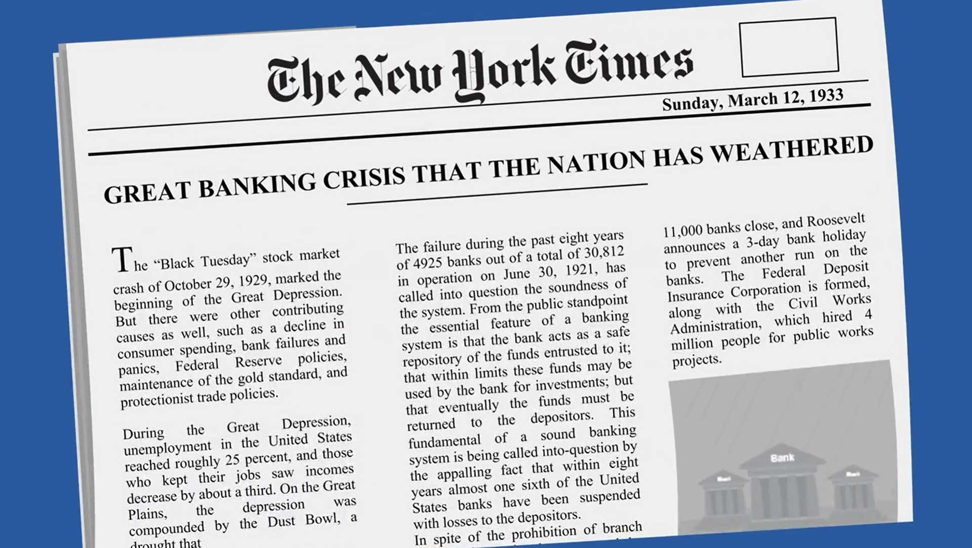 Les banques et les crises financières
